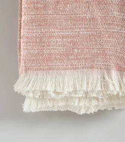Deken 2 personen Melange 240x220 cm Lichtroze Bedspreien