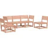 Outlet 5-delige Loungeset massief douglashout Tuinmeubelen