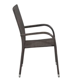 Discount 3-delige Tuinset bruin Tuinmeubelen