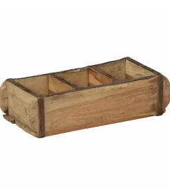 Discount Dienblad met opslag 4 pcs Bruin 30 x 14 x 9 cm Organiseren