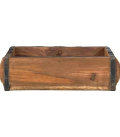 Best Dienblad met opslag Bruin 31 x 29 x 10 cm Organiseren