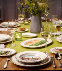 Clearance Diep bord Ark van Noach Design Naif Tafelgerei