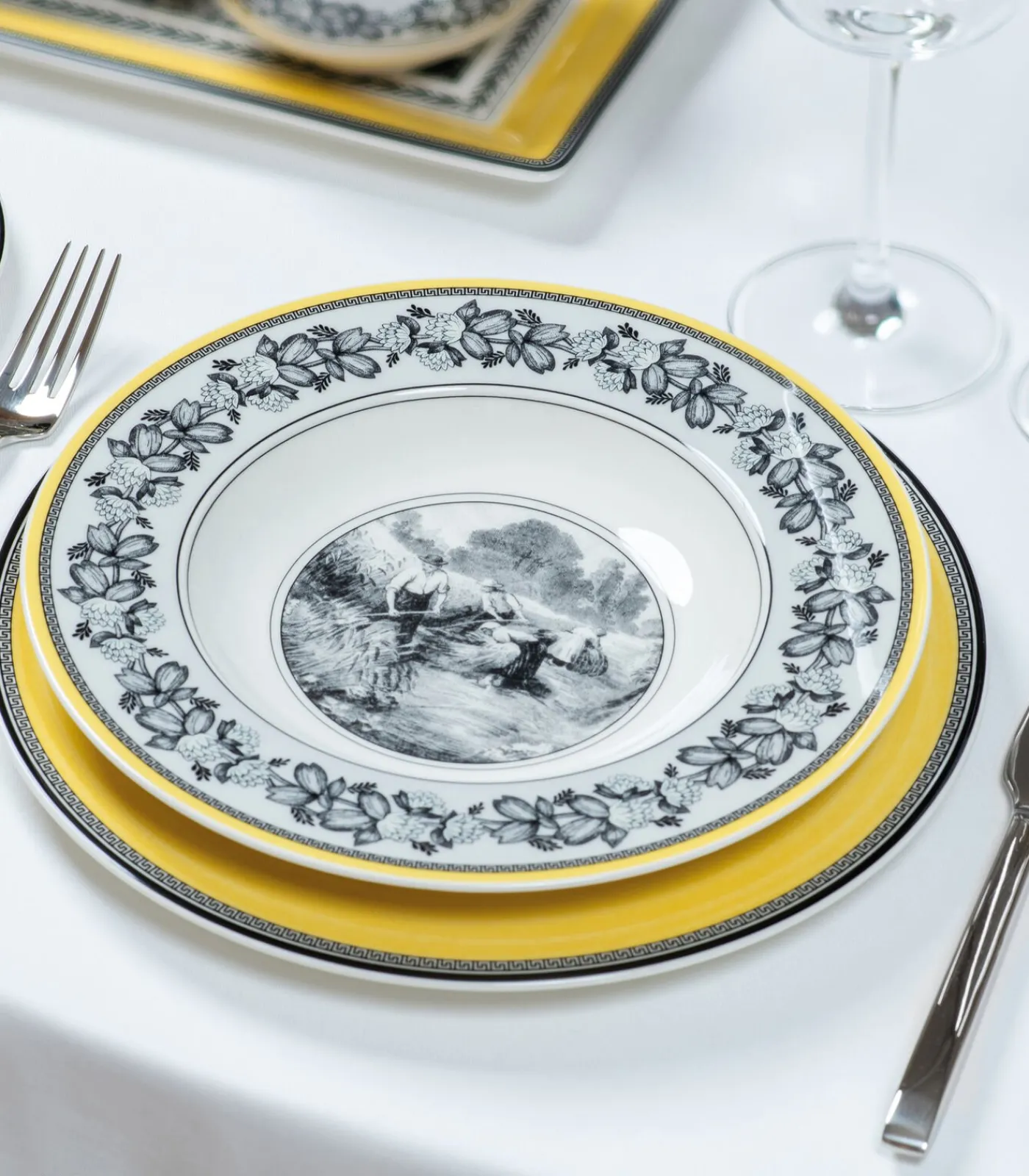 Online Diep bord Audun Ferme Tafelgerei