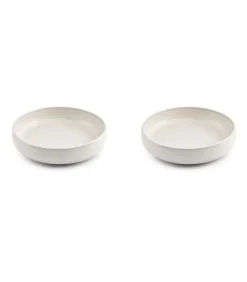 Outlet Diep bord 22,5xH5cm pearl Curvy - (x2) Tafelgerei