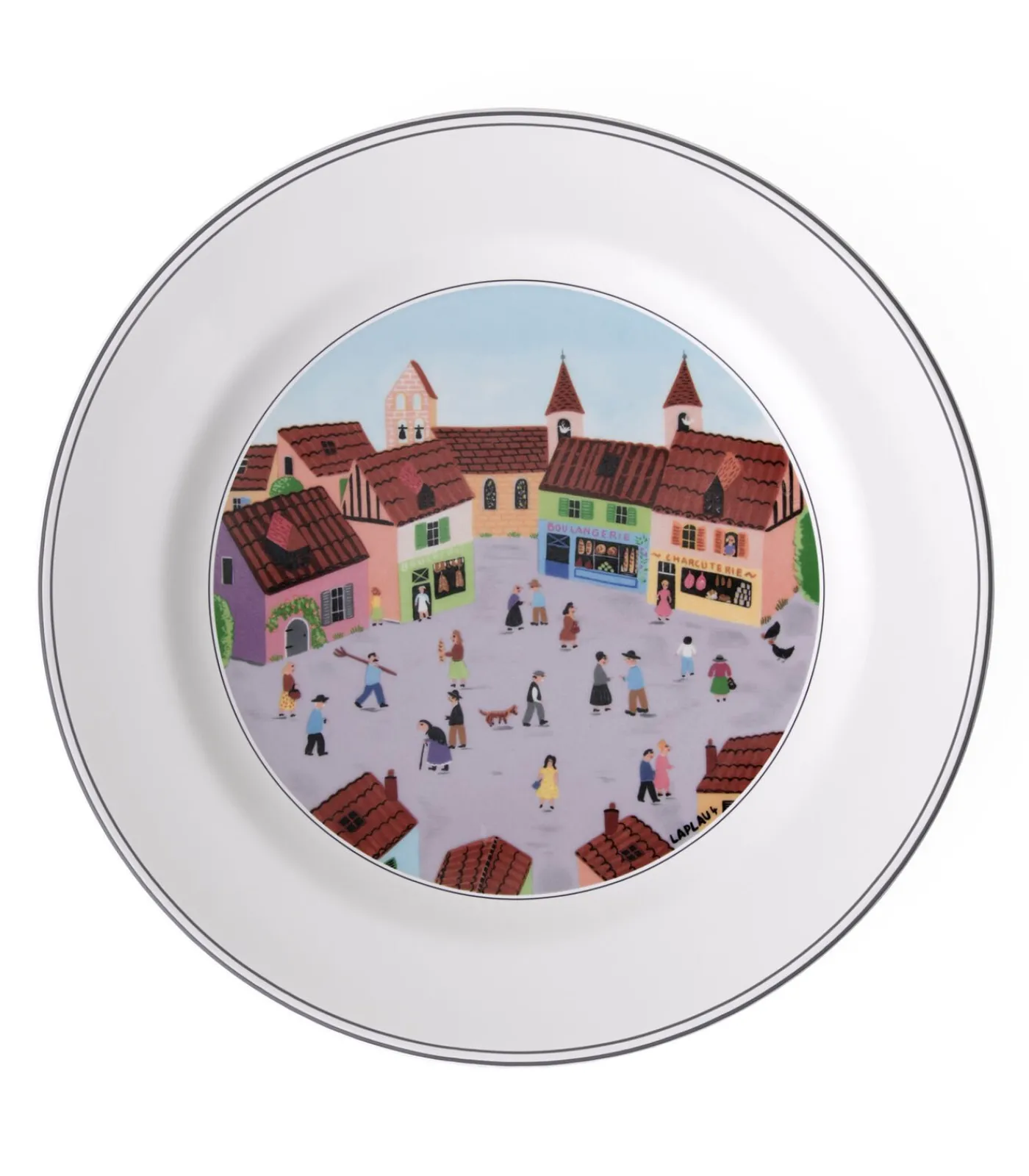 Clearance Dinerbord Dorp Design Naif Tafelgerei