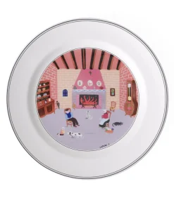 Sale Dinerbord Open haard Design Naif Tafelgerei