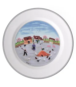 Online Dinerbord Pluimveehouderij Design Naif Tafelgerei