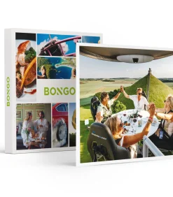 Outlet Dinner in the Sky: 4-gangenmenu met champagne en sparklers boven de Leeuw van Waterloo - Eten & drinken Geschenken