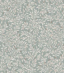 Online Ditsy Leaf Blauw 10mx52cm Wanddecoratie