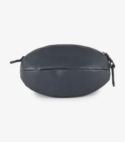 Best Donkerblauw lederen ovale kast Toiletaccessoires