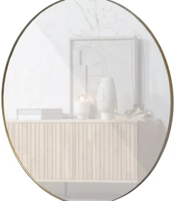 Hot Doutzen Spiegel - Metaal - Goud - 115x115x5 Spiegels