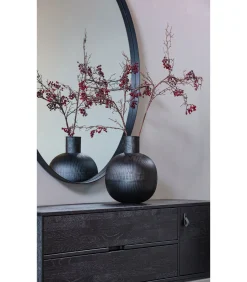 Hot Doutzen Spiegel - Metaal - Zwart - 80x80x5 Spiegels