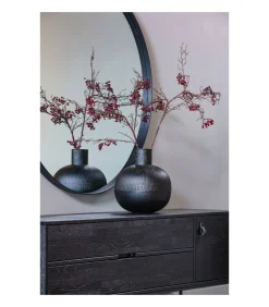 Hot Doutzen Spiegel - Metaal - Zwart - 80x80x5 Spiegels