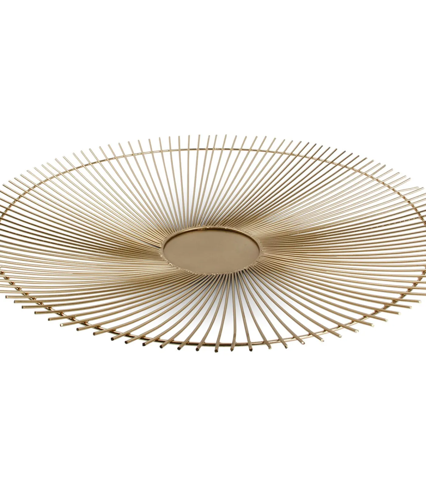 Discount Draadmand 53xH5cm goud twisted Iris Keukenaccessoires