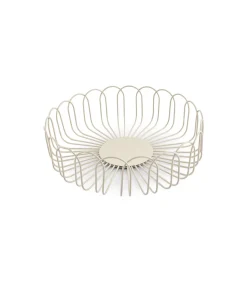 Draadmand 26,5xH7,5cm grijs Flores Keukenaccessoires