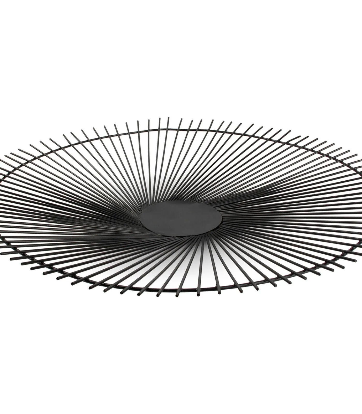 Discount Draadmand 53xH5cm zwart twisted Iris Keukenaccessoires