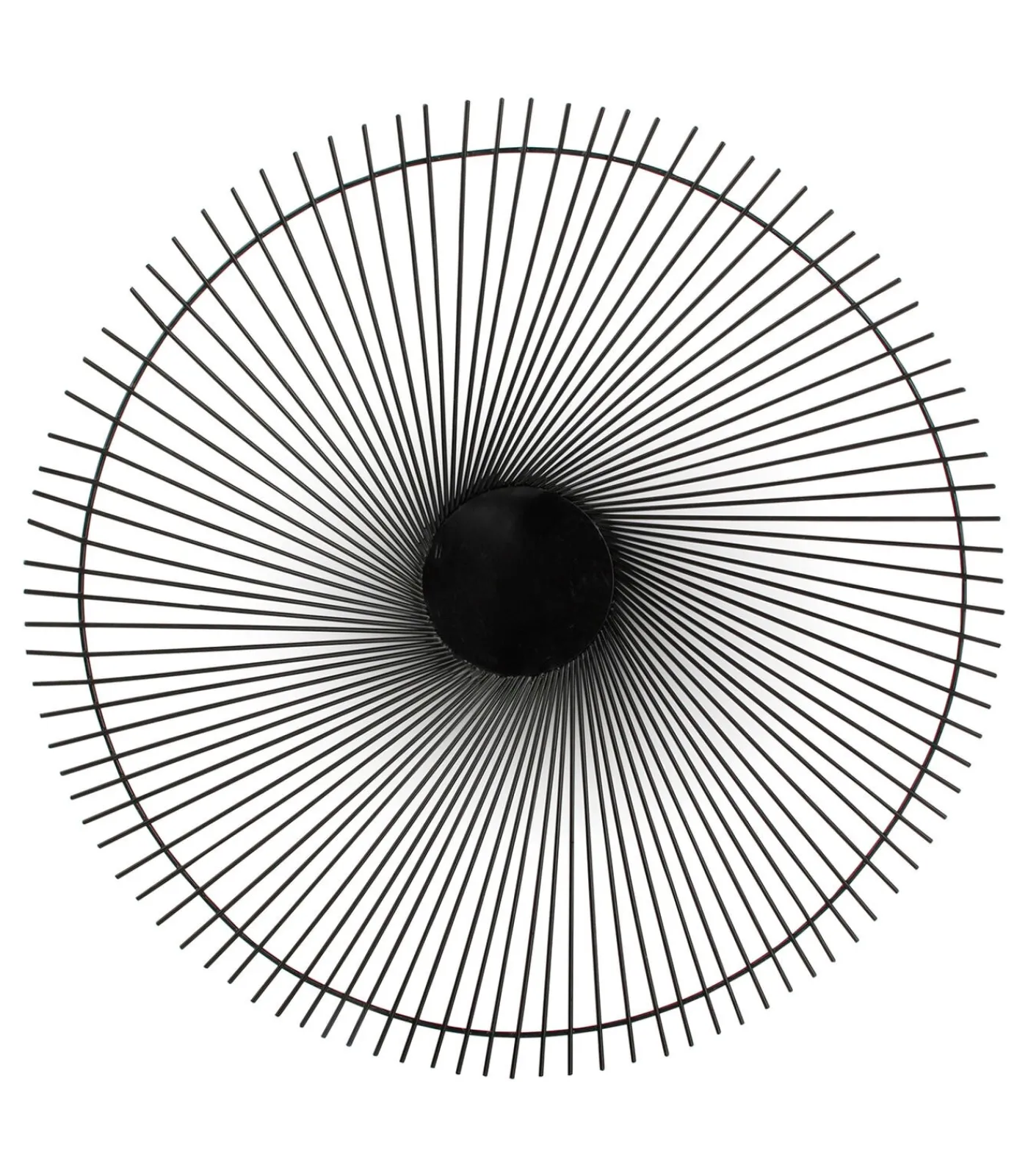 Discount Draadmand 53xH5cm zwart twisted Iris Keukenaccessoires