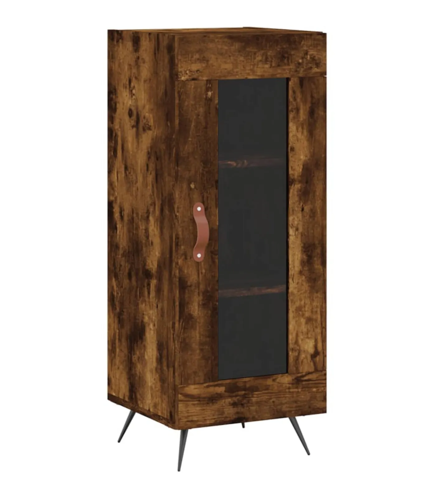 Discount Dressoir 34,5x34x90 cm bewerkt hout gerookt eiken Meubels