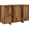 Hot Dressoir 120x41x75 cm bewerkt hout oud houtkleurig Meubels