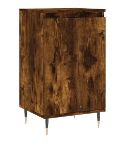 Outlet Dressoir 40x35x70 cm bewerkt hout gerookt eikenkleurig Meubels