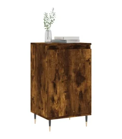 Outlet Dressoir 40x35x70 cm bewerkt hout gerookt eikenkleurig Meubels