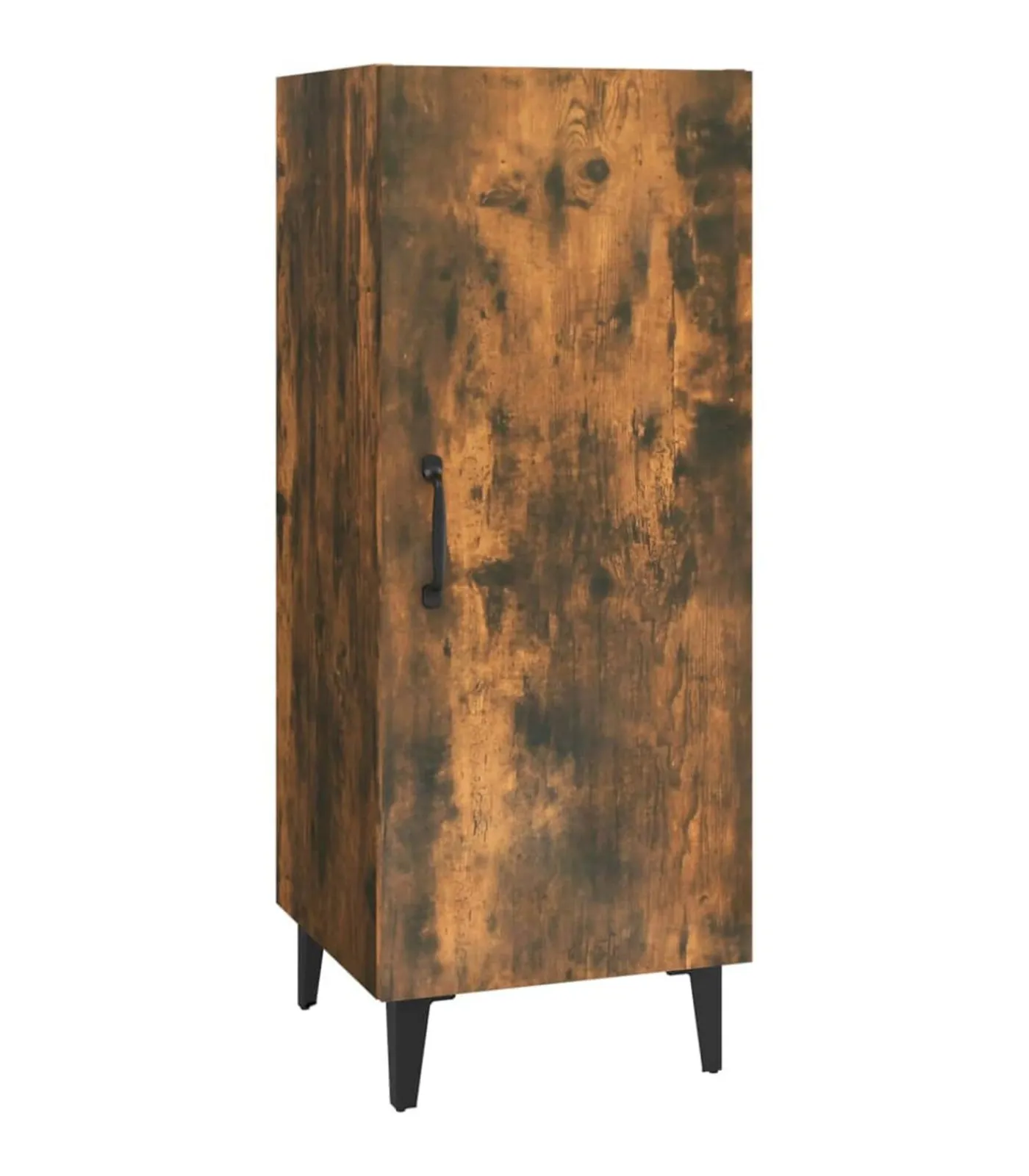 Dressoir 34,5x34x90 cm bewerkt hout gerookt eikenkleurig Meubels