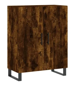 Best Dressoir 69,5x34x90 cm bewerkt hout gerookt eikenkleurig Meubels