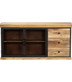 Sale Dressoir 150x40x75 cm massief mangohout Meubels