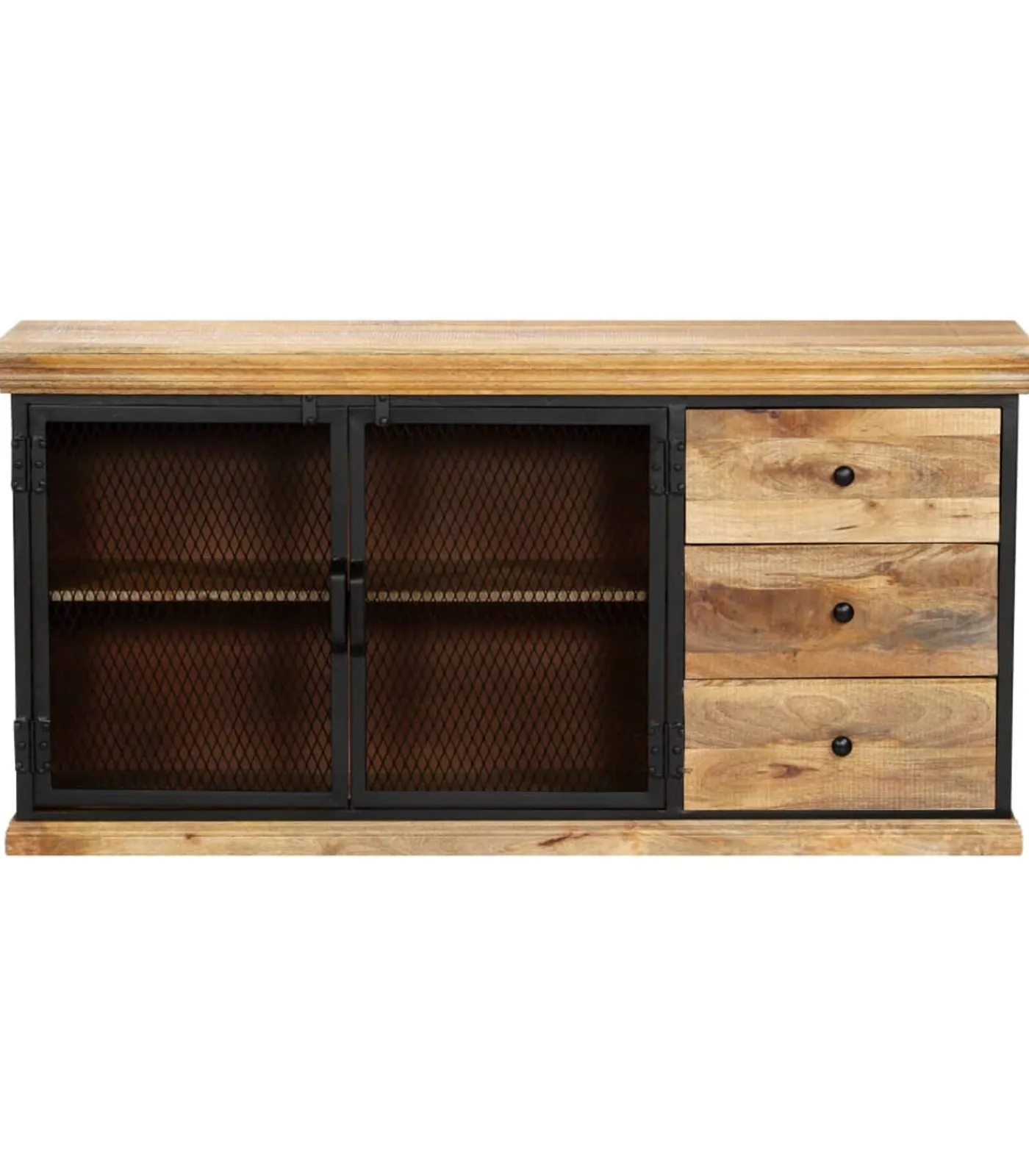 Sale Dressoir 150x40x75 cm massief mangohout Meubels