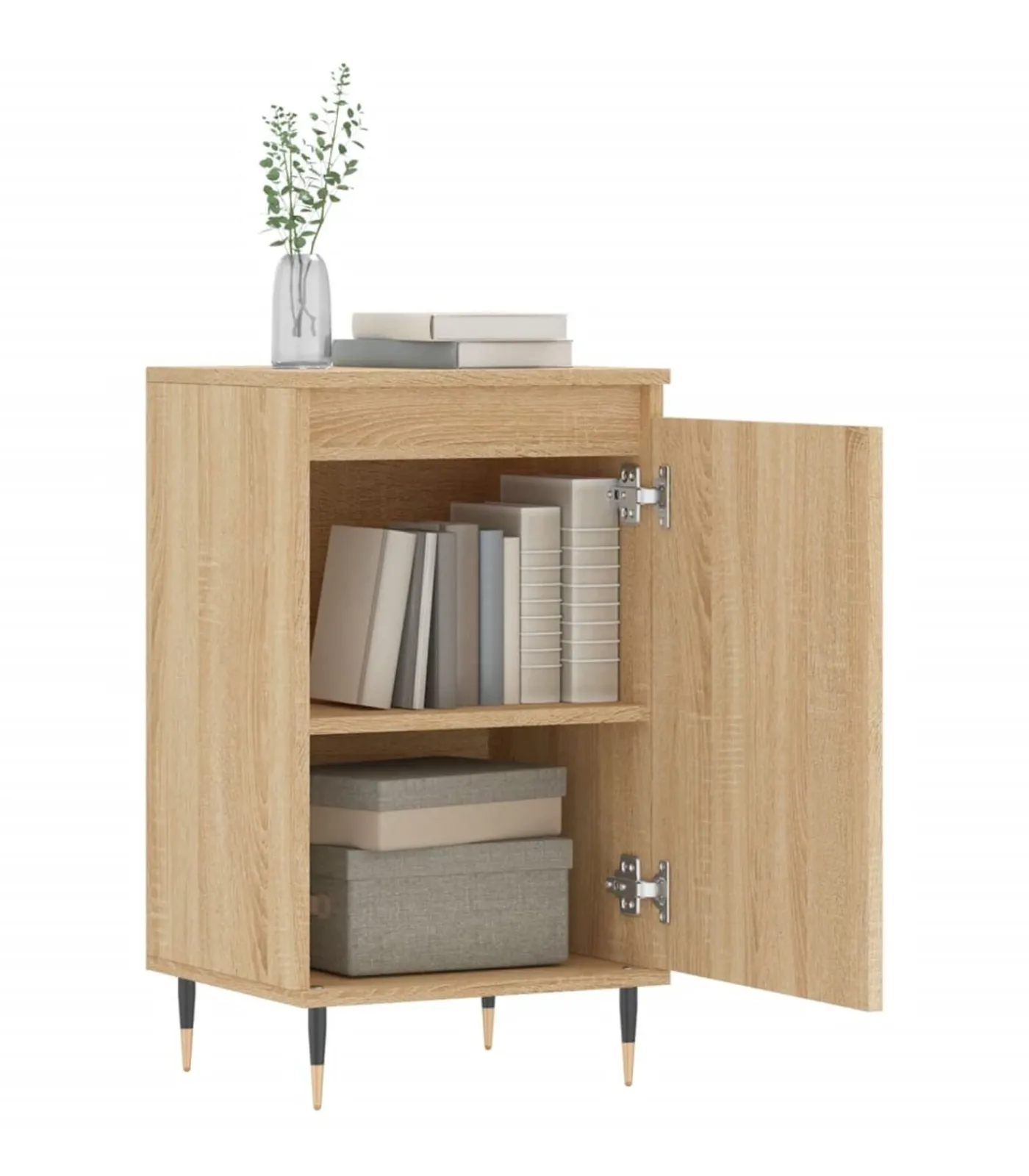 Online Dressoirs 2 st 40x35x70 cm bewerkt hout sonoma eikenkleurig Meubels