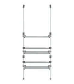 Online Droogrek 3-laags hangend aluminium Wassen & Strijken