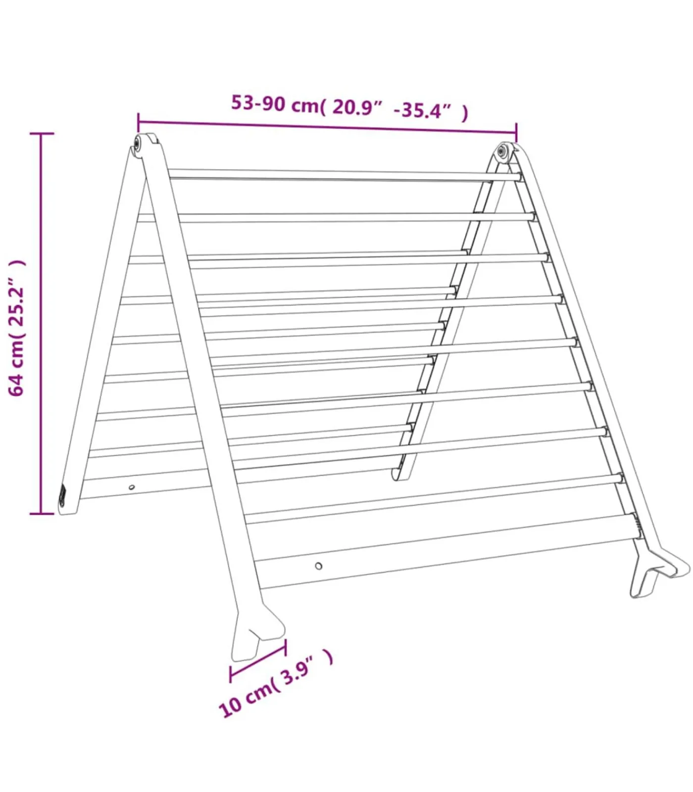 Sale Droogrek voor badkuip uitschuifbaar 53-90 cm aluminium Wassen & Strijken