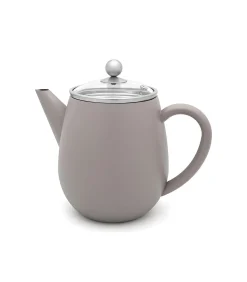 Online Duet Eva Theepot 1,1l, betongrijs Koffie & Thee Maken