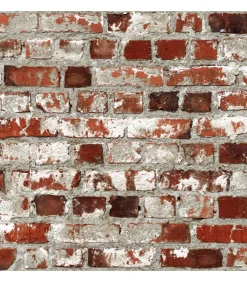 Discount Behang Brick rood Decoratie