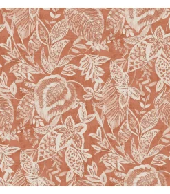 Clearance Behang Mae oranje en beige Decoratie