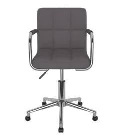 Sale Eetkamerstoel draaibaar stof taupe Stoelen