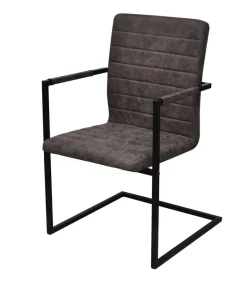 Sale Eetkamerstoelen 6 st kunstleer bruin Stoelen