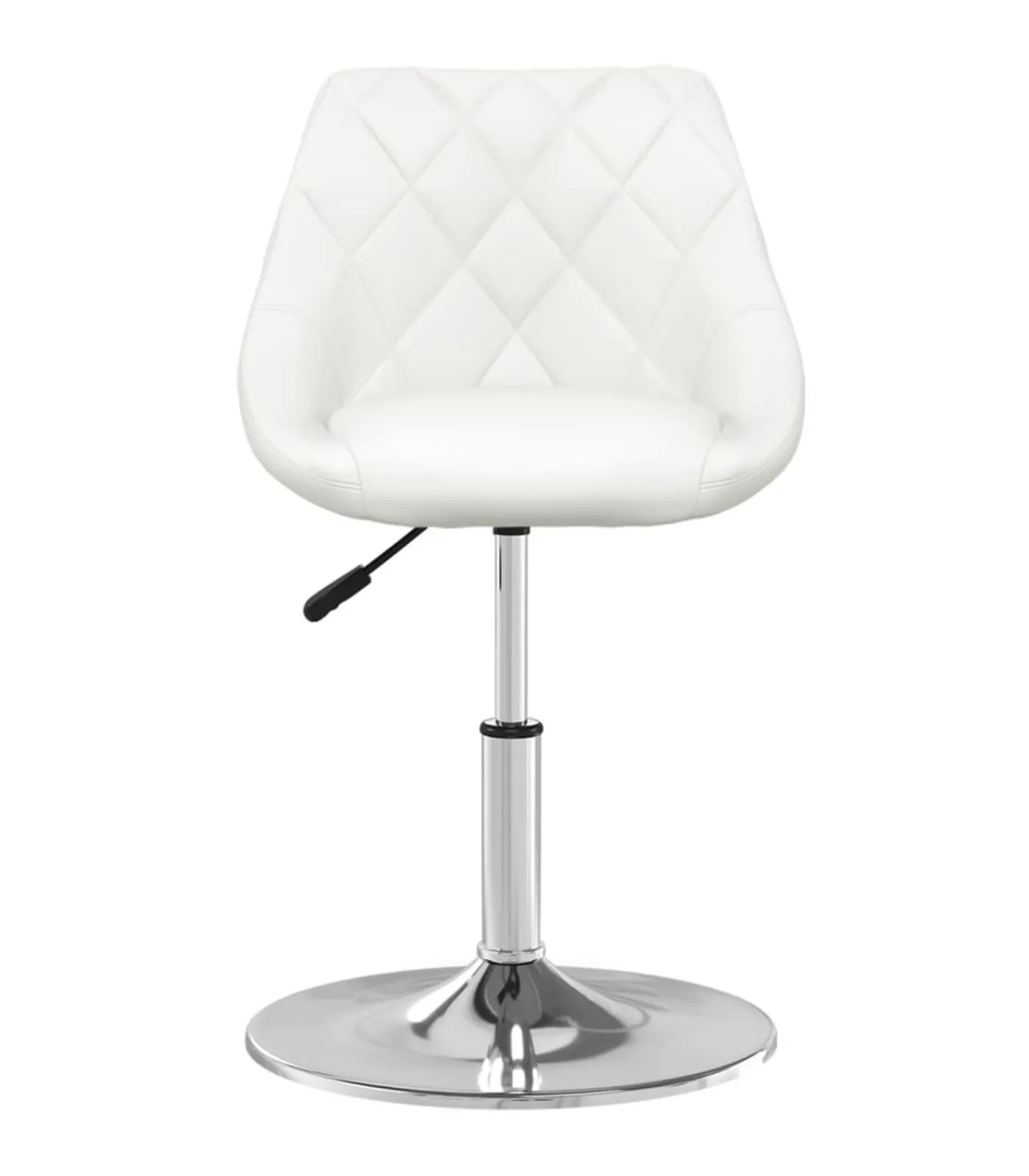 Eetkamerstoelen 4 st kunstleer wit Stoelen