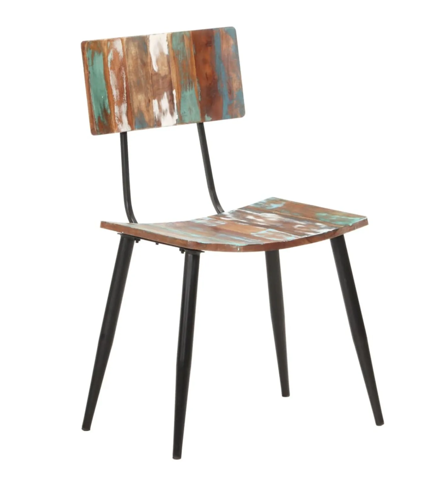 New Eetkamerstoelen 4 st massief gerecycled hout Stoelen