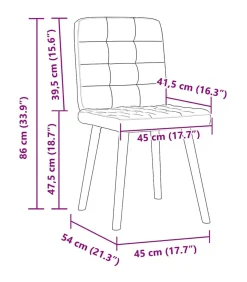 Discount Eetkamerstoelen 2 st stof donkergroen Stoelen