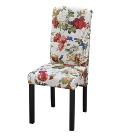 Discount Eetkamerstoelen 6 st stof meerkleurig Stoelen