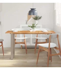 Best Eettafel 140x70x76 cm massief acaciahout Tafels