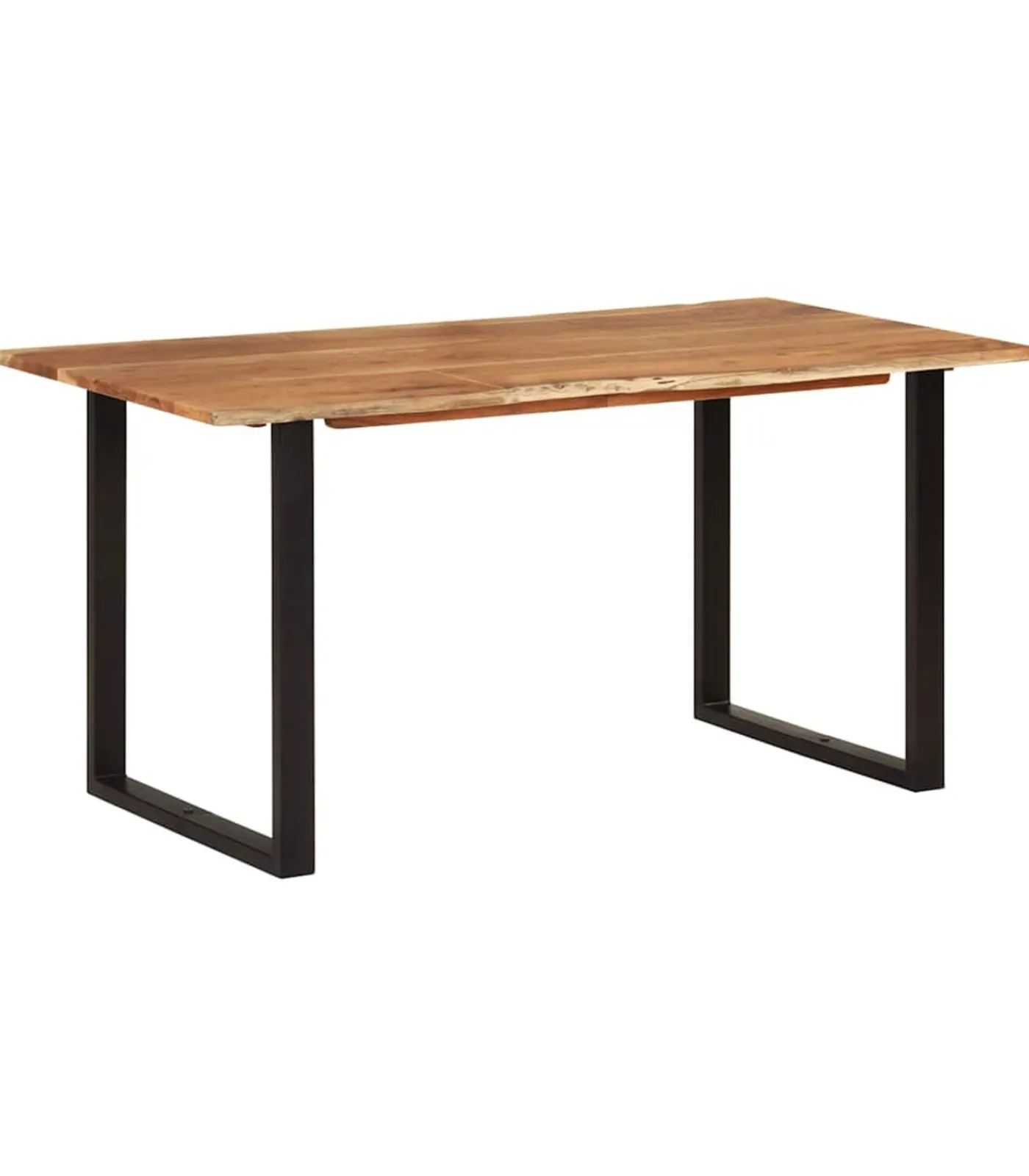 Eettafel 154x80x76 cm massief acaciahout Tafels