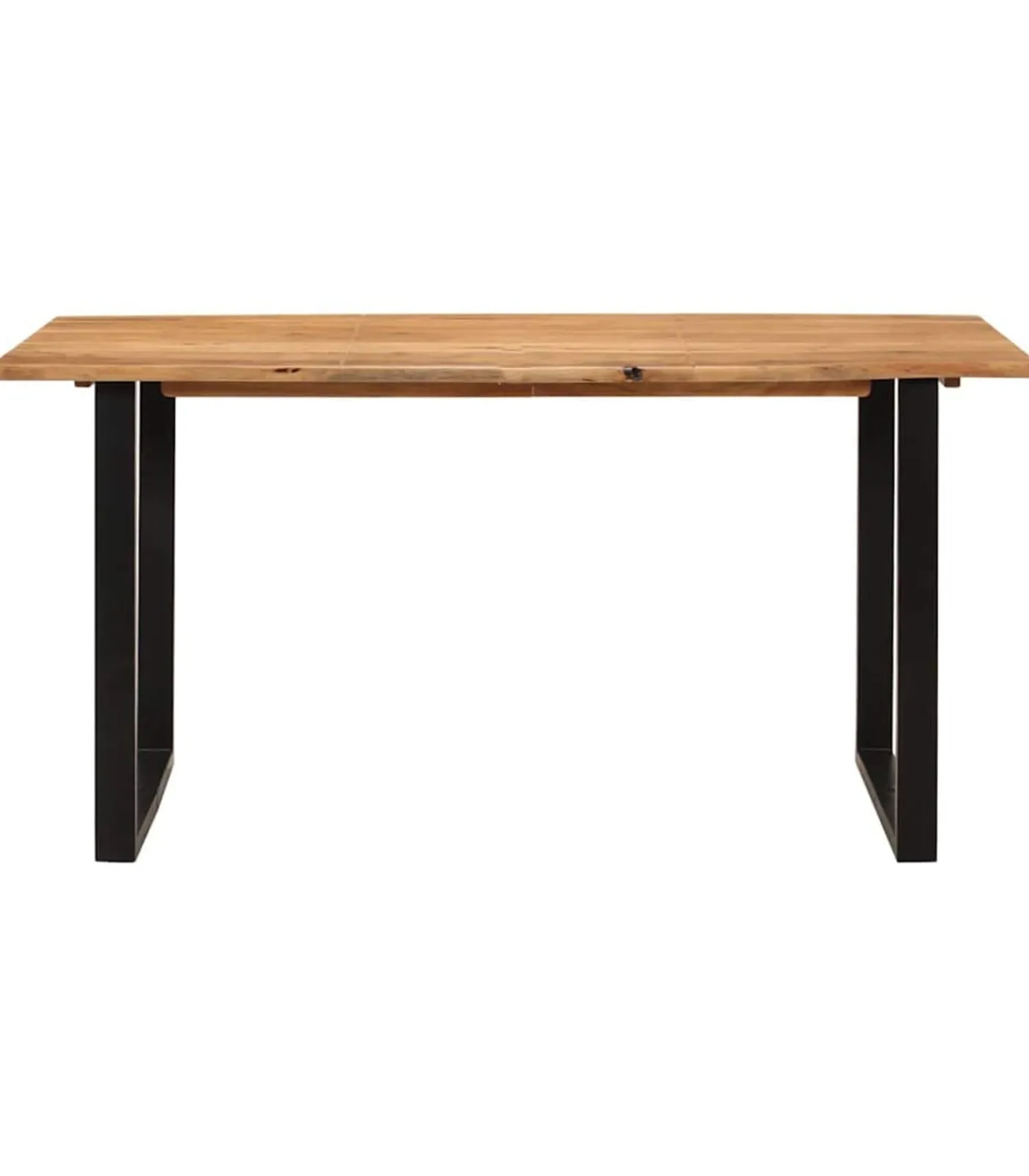 Eettafel 154x80x76 cm massief acaciahout Tafels