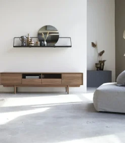 Hot Ellie - Tv-meubel van massief notenhout 180 cm Meubels