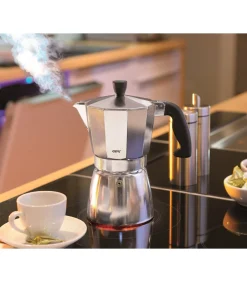 Outlet Espressokocher LUCINO, 3 Tassen Koffie & Thee Maken