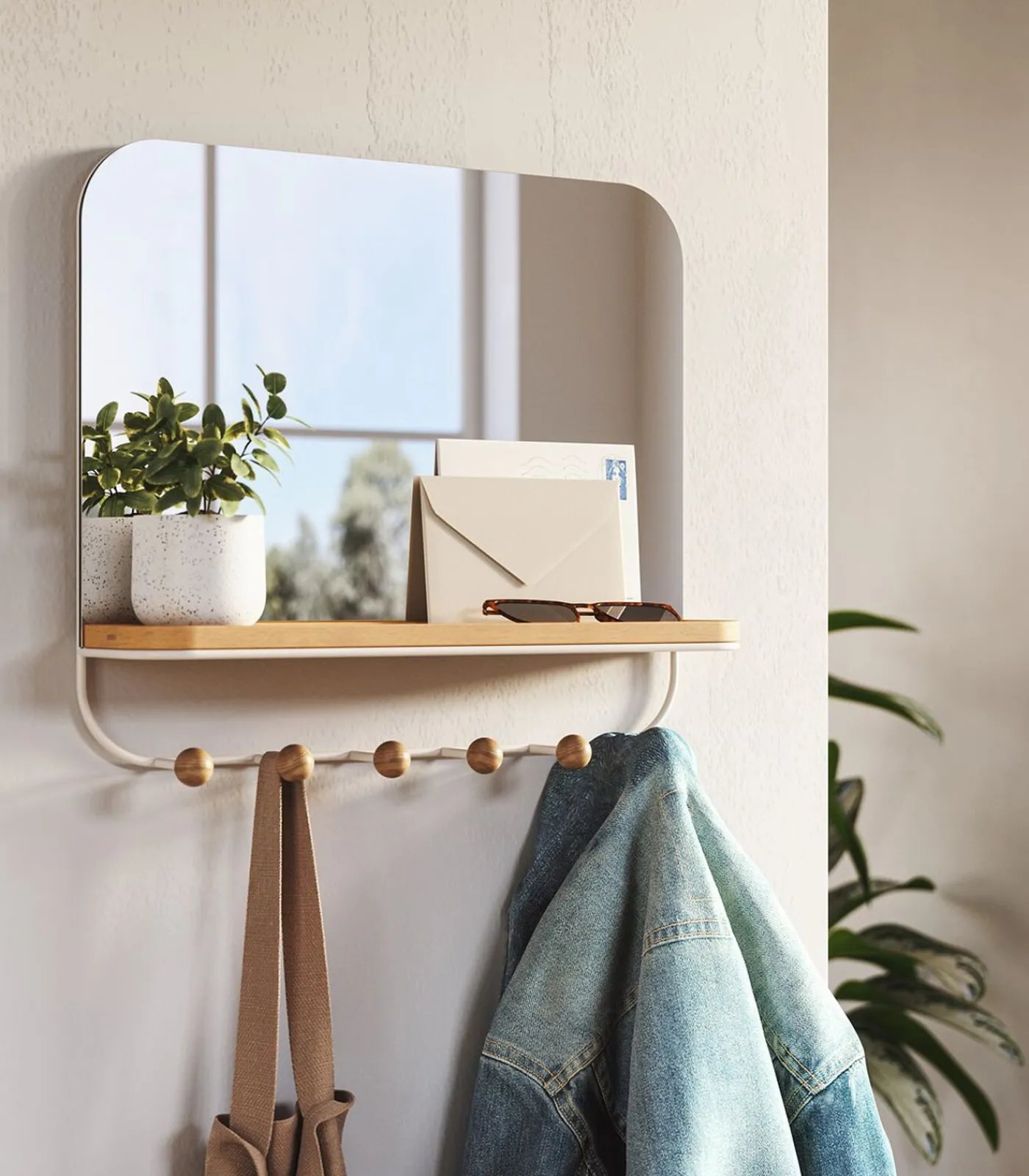 Discount Estique spiegel met haken Spiegels