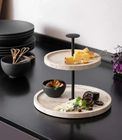 Best Etagère Manufacture Travertine Keukenaccessoires