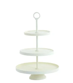 Outlet Etagère Marozu - Crème - 3 Laags Decoratie