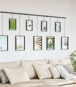 Exhibit fotolijsten, set van 9 Fotolijsten